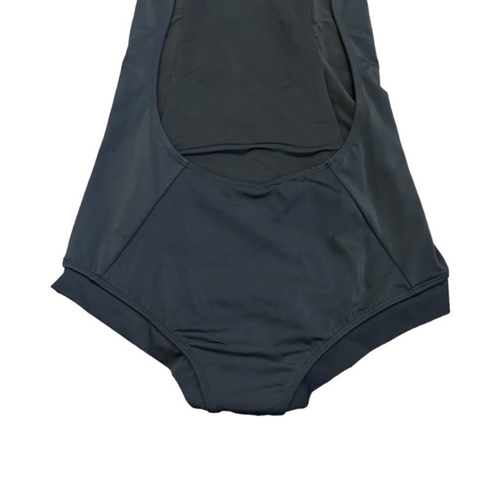Makara Wear Ex-Libris One Piece Swimsuit Black Open-Back Size Large Women's - Picture 6 of 11